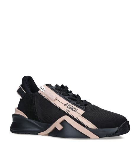 fendi flow trainers womens|fendi black sneakers women's.